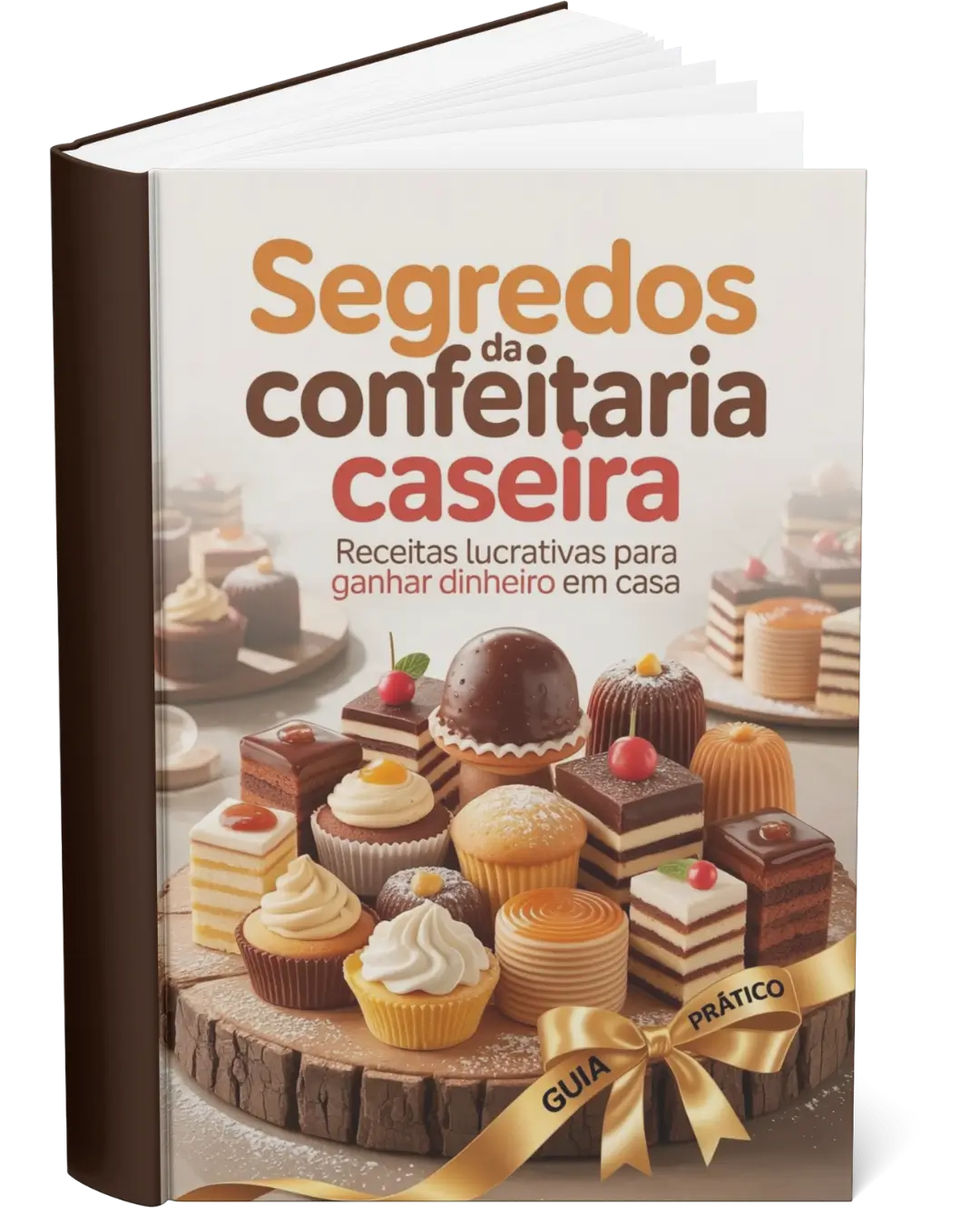 Capa do eBook Segredos da Confeitaria Caseira